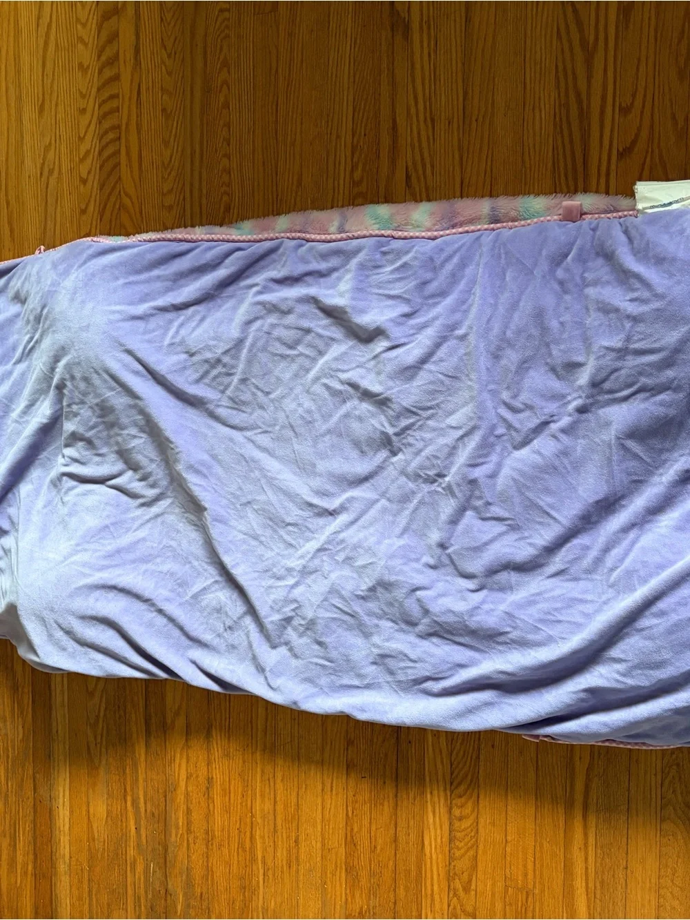 Unbranded Kids Unicorn Sleeping Bag - Pastel Pink & Blue